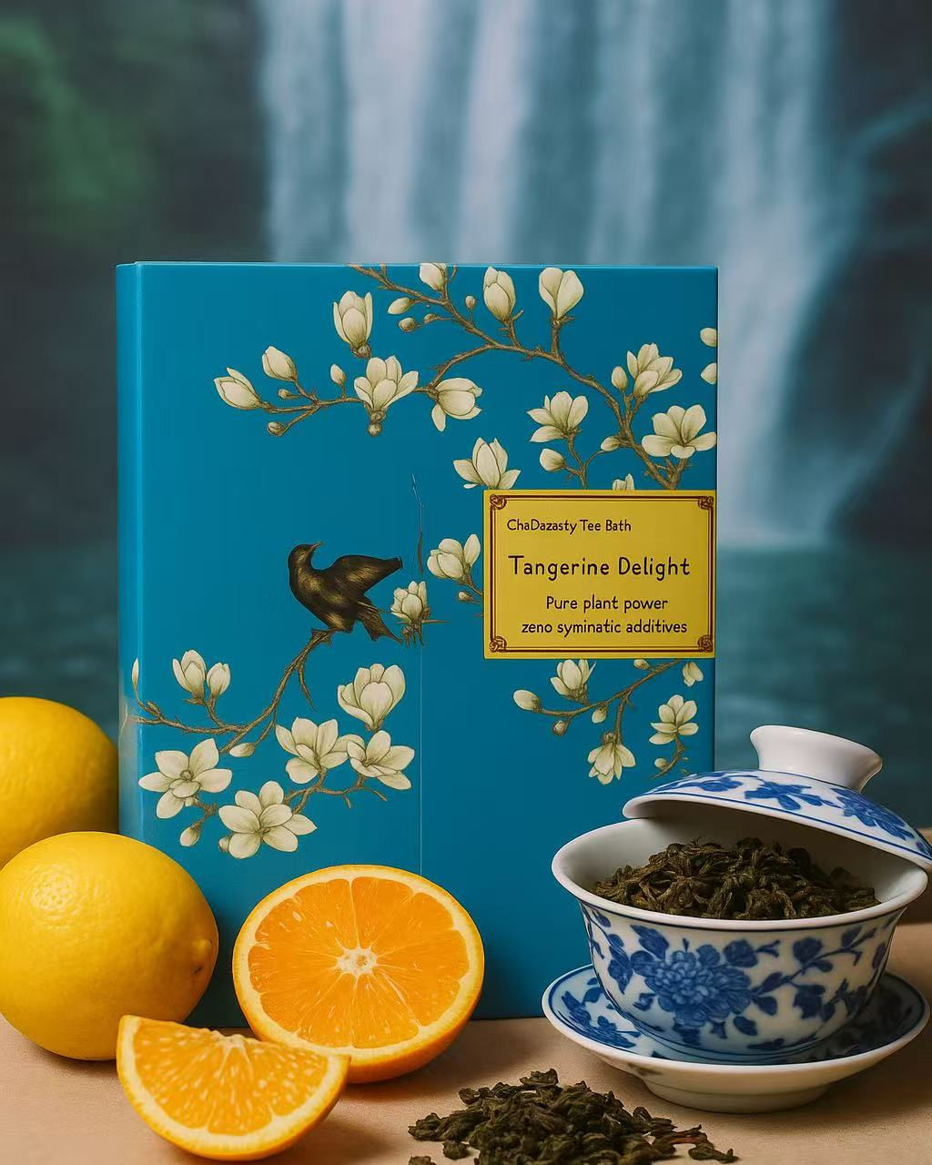 Tangerine Delight Tea Bath: Heritage Tea Healing