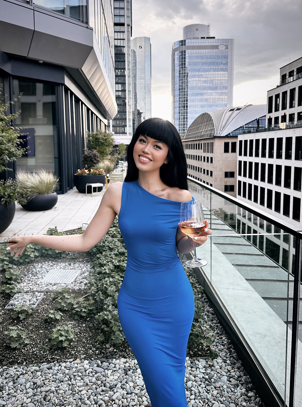 Jessica Minh Anh at Kimpton Main Frankfurt
