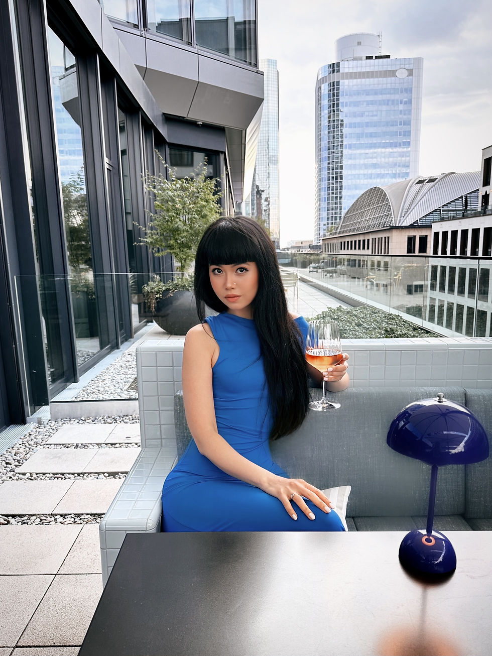 Jessica Minh Anh at Kimpton Main Frankfurt
