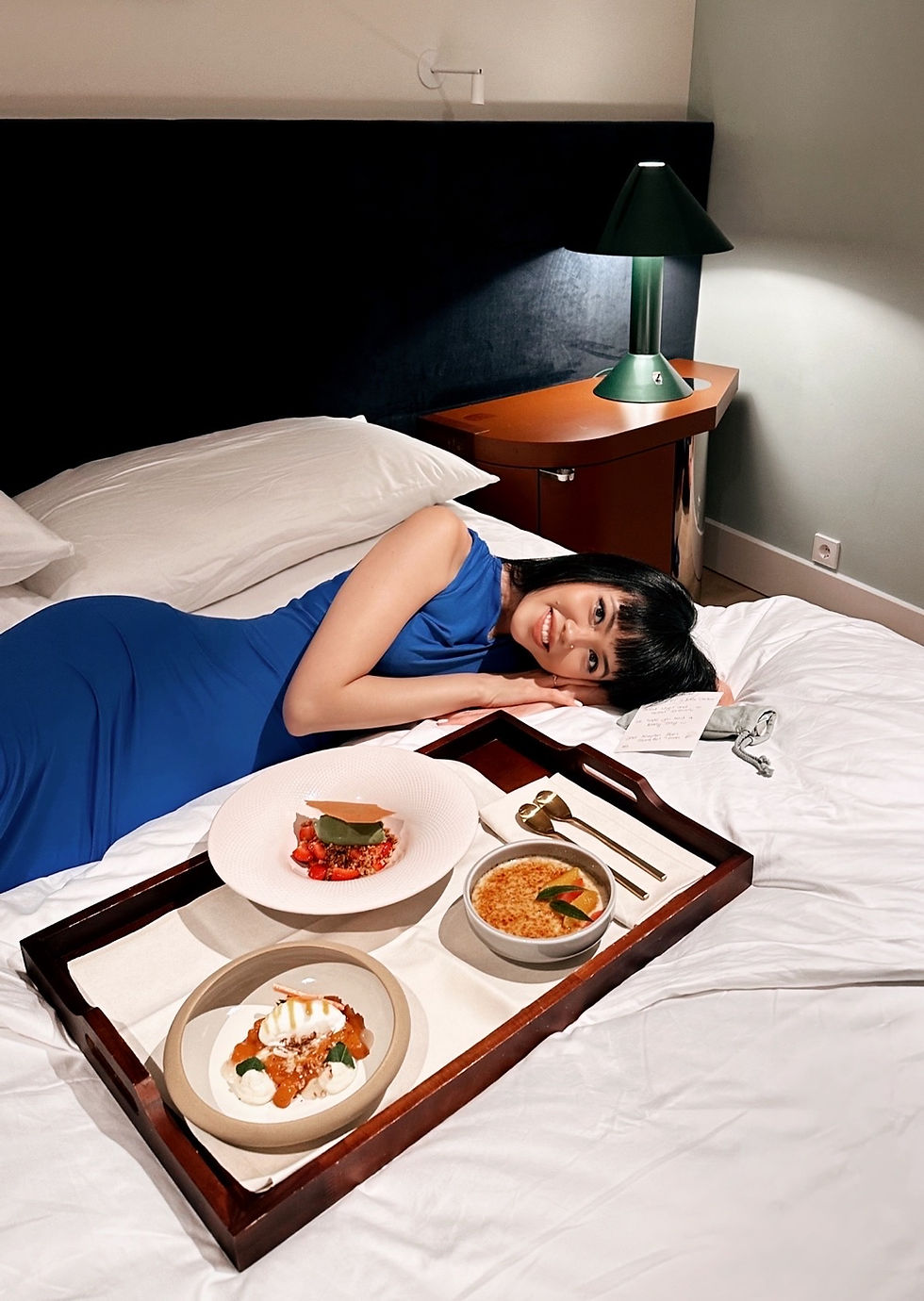 Jessica Minh Anh at Kimpton Main Frankfurt
