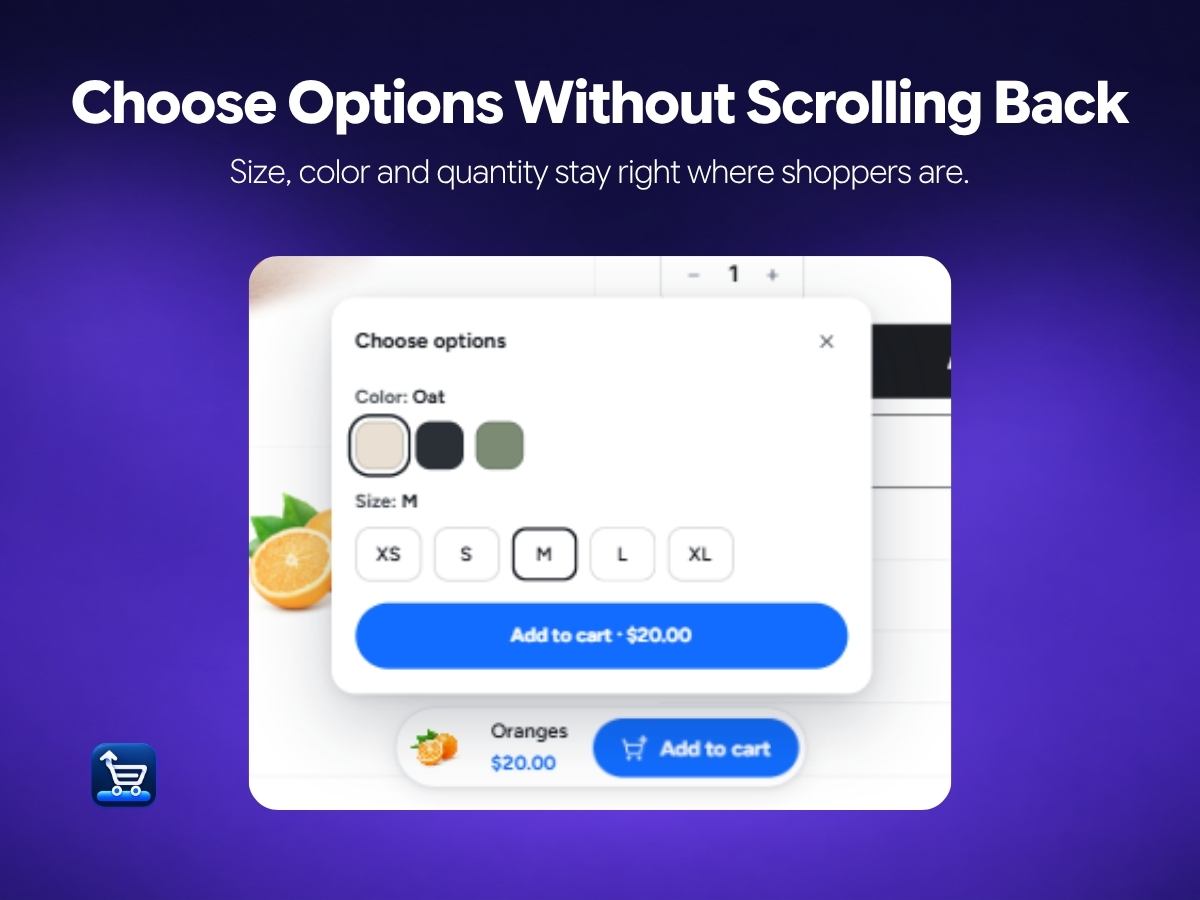 Cartdock: Sticky Add to Cart screenshot 3