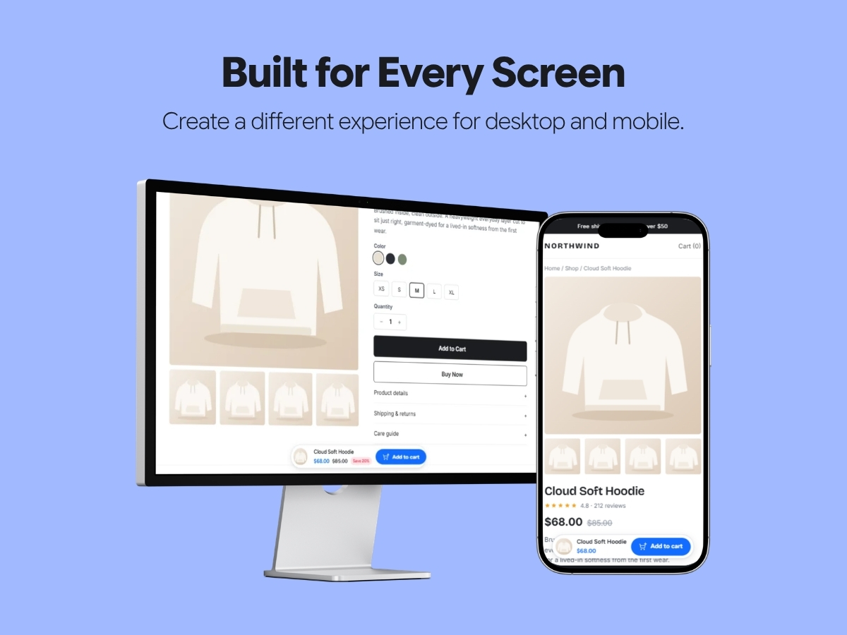 Cartdock: Sticky Add to Cart screenshot 5