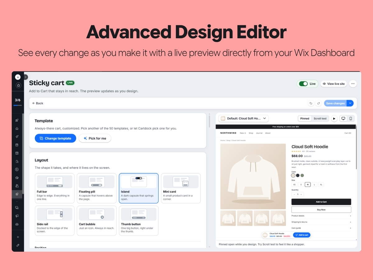 Cartdock: Sticky Add to Cart screenshot 6