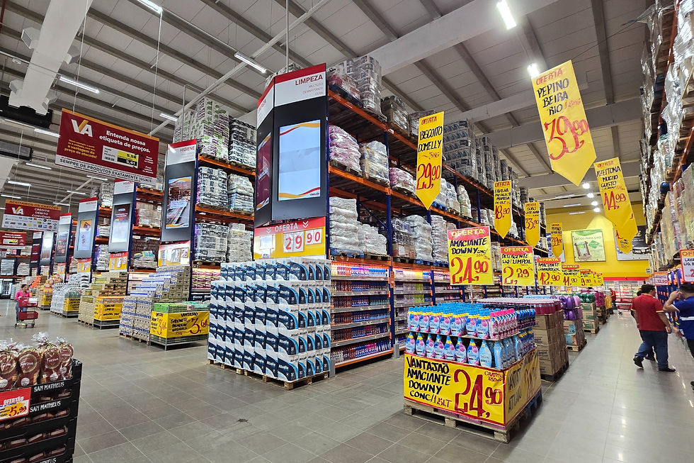 Gestão de compras no supermercado