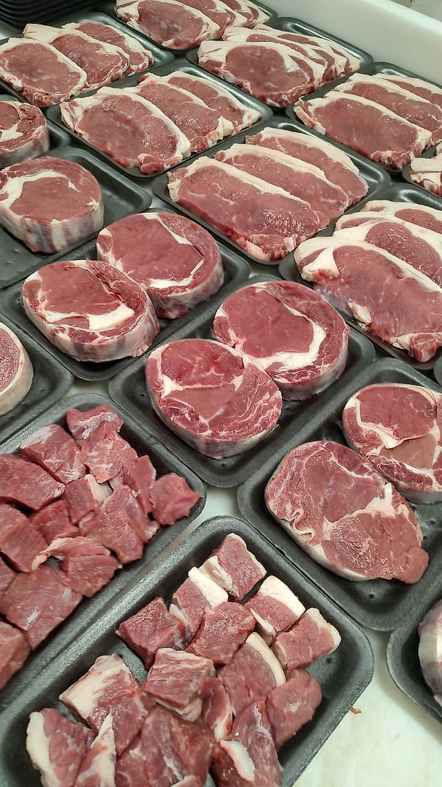 cortes e embalagem carnes