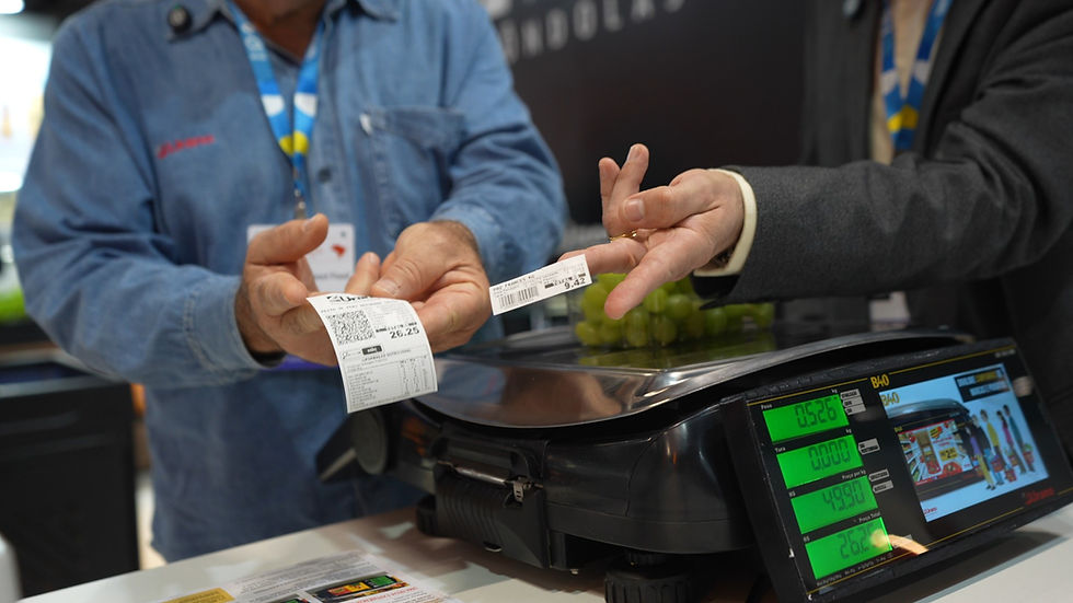 Balança Urano B40 é a única no Brasil compatível com etiqueta contínua com picote de segurança