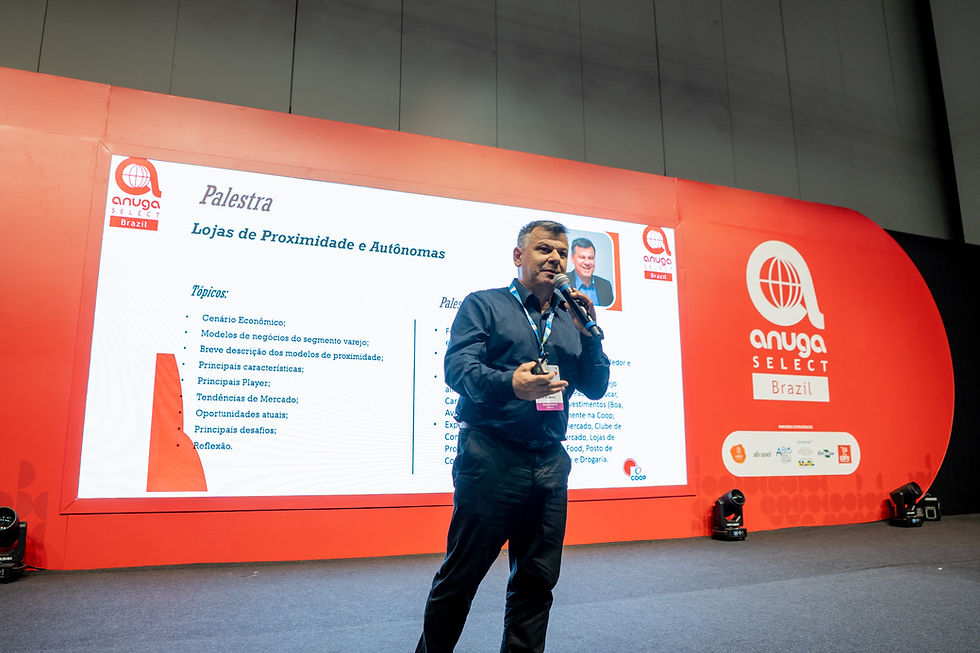 Wagner Donegatti no 4º Congresso Nacional para Supermercados de Bairro da Expo Supermercados
