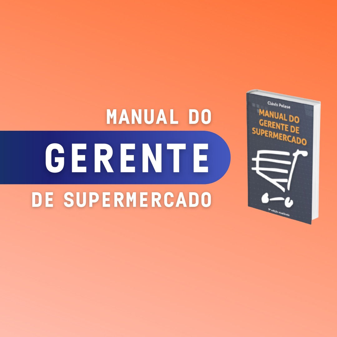 Manual do Gerente de Supermercado - Livro com 216 páginas - Frete grátis