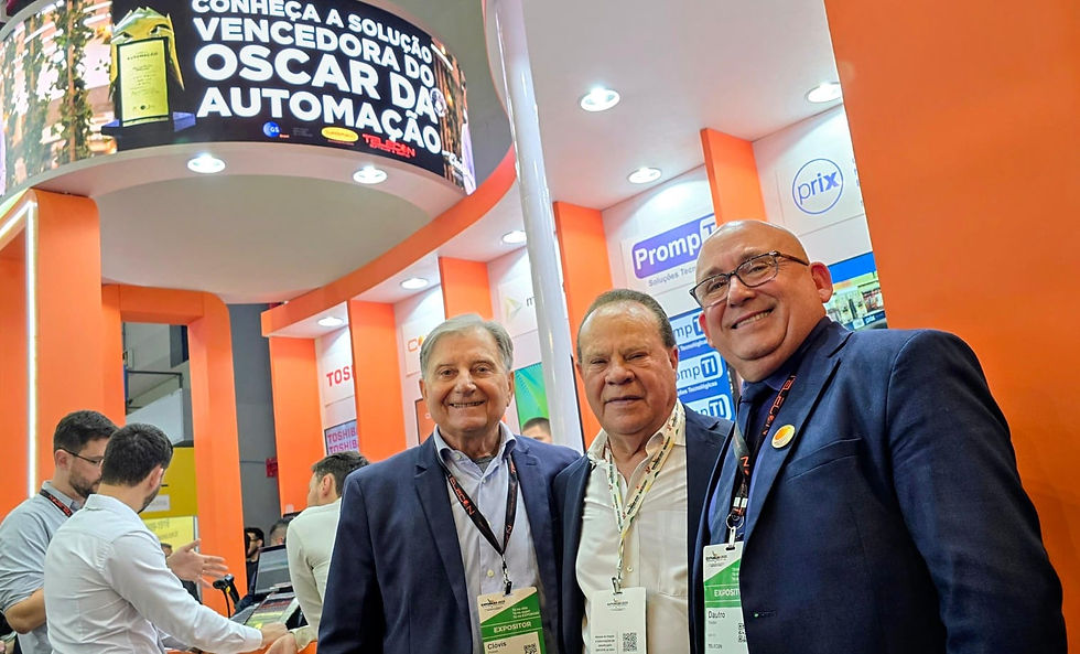 Telecon na Expoagas 2025 já começou mostrando toda a força da inovação no varejo!