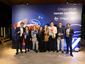 Desco Atacado e Imec Supermercados apresentam novos cartões bandeirados em evento para parceiros e convidados em Lajeado