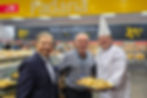 Augusto De Cesaro, presidente da UnidaSul, e o Chef Carlão
