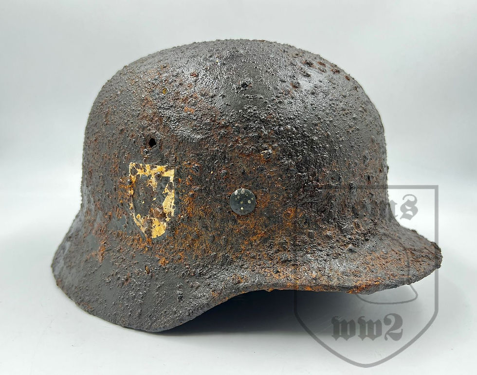 Relic M40 SS ex DD German helmet