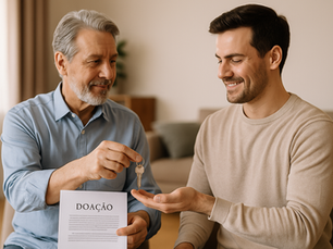 É possível doar bens em vida e continuar usando?