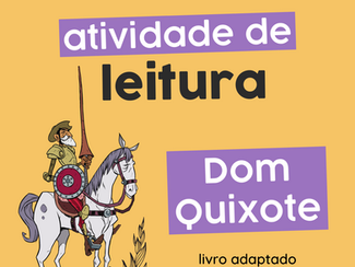 Dom Quixote - lista de exercícios e gabarito!