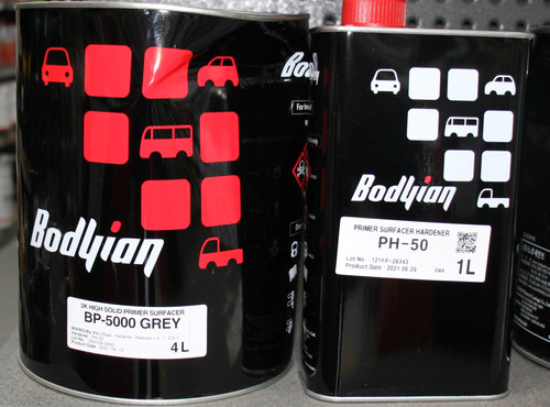Bodyian 2k Primer Surfacer 5Lt Kit | Paint Supplies
