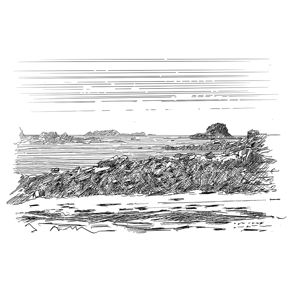 Rocks on the Beach, Bryher