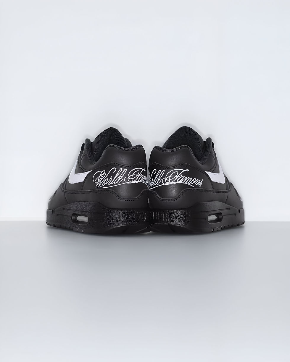 縮圖：Nike Air Max 1 '87 SP Supreme Black White HF8813-001