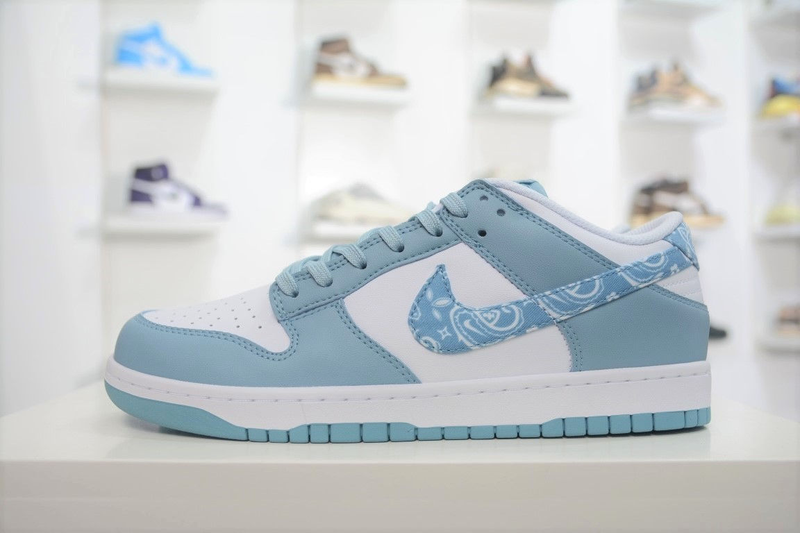 Nike Dunk Low Essential Paisley Pack Worn Blue DH4401-101