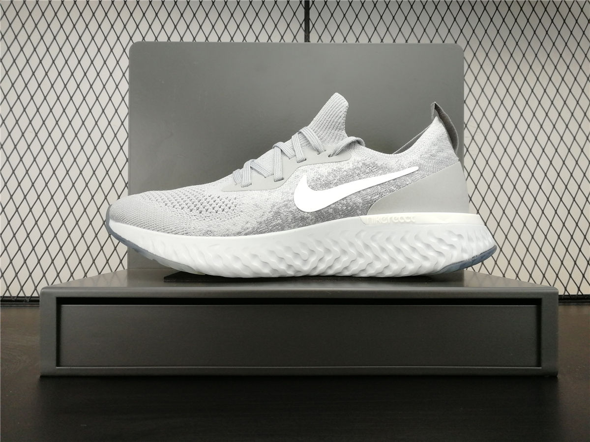 Nike Epic React Flyknit Wolf Grey AQ0067-002
