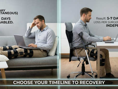 Tore Both ACLs? The Truth About Same-Day vs. Separate Surgeries for Working Professionals