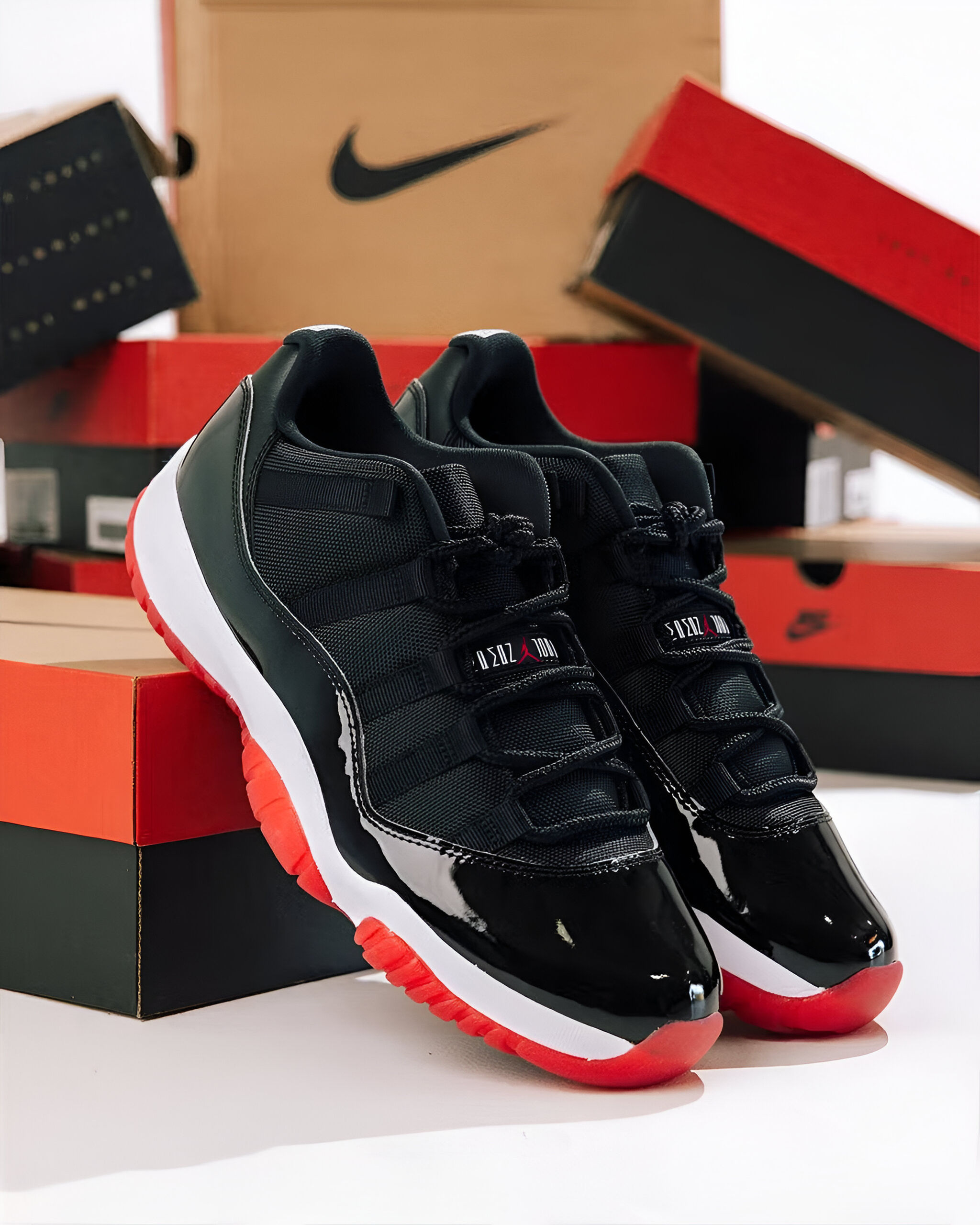 Jordan 11 Retro Low Bred (2025) FV5104-006