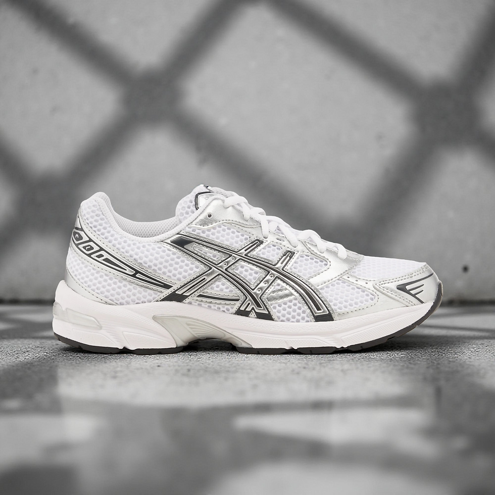 縮圖：ASICS Gel-1130 White Pure Silver 1201B020-100