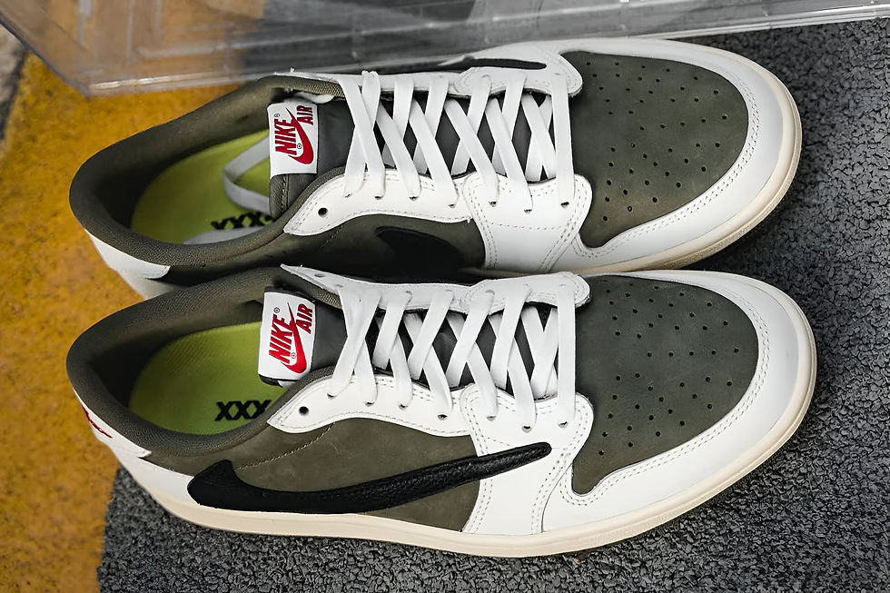 縮圖：Jordan 1 Retro Low OG SP Travis Scott Medium Olive DM7866-200