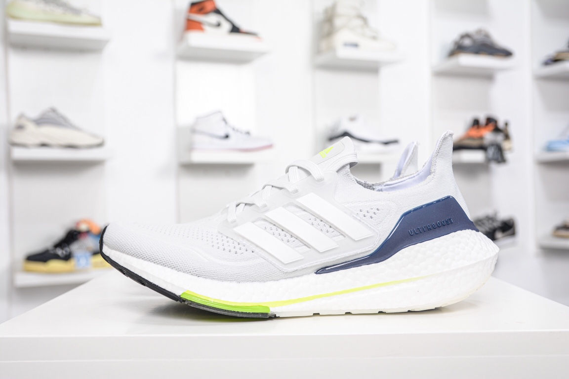 adidas Ultra Boost 21 Crystal White FY0371