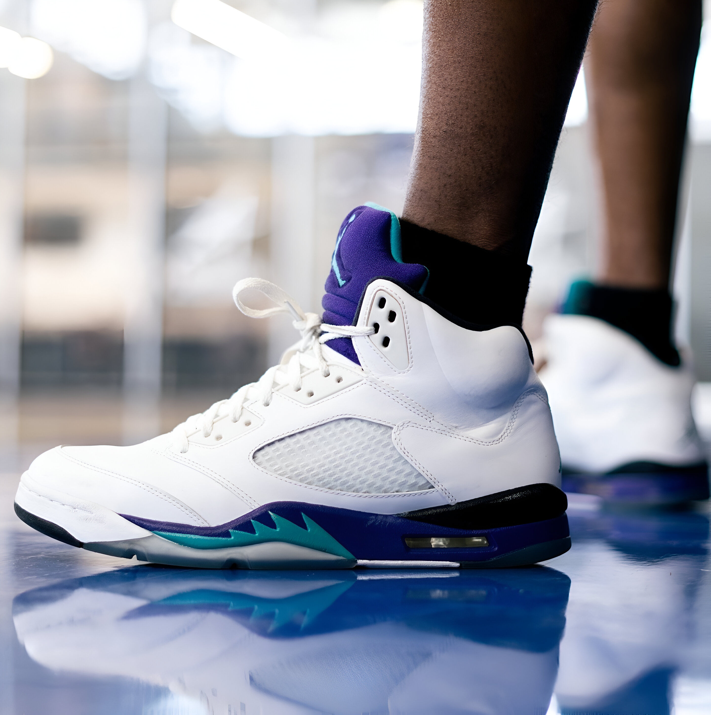 Jordan 5 Retro Grape (2025) HQ7978-100 / HQ7980-100