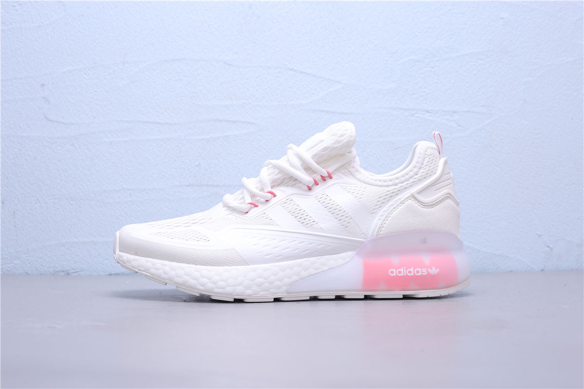 ADIDAS originals ZX 2K Boost White Pink FV8983