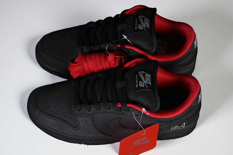 縮圖：Nike SB Dunk Low Supreme 94 Black HQ8487-001