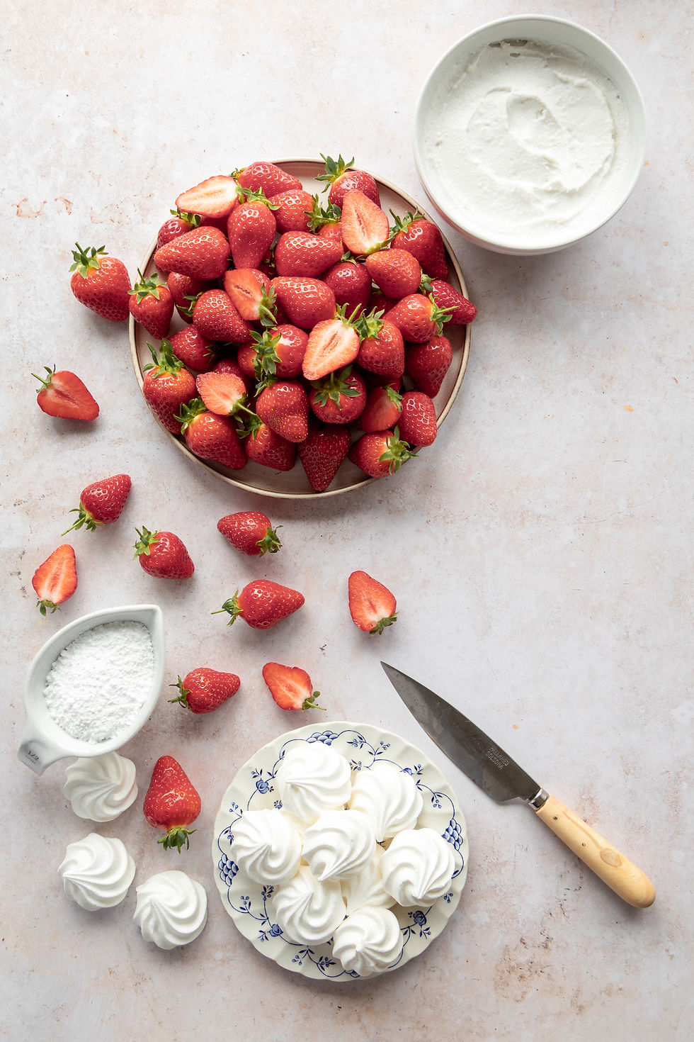 Ingredients ice lolly eton mess