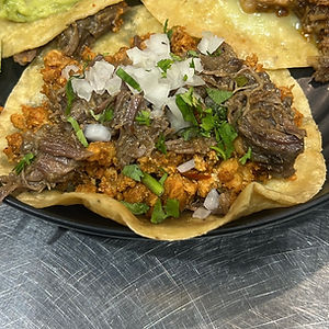 Campechano Taco (suadero/longaniza)