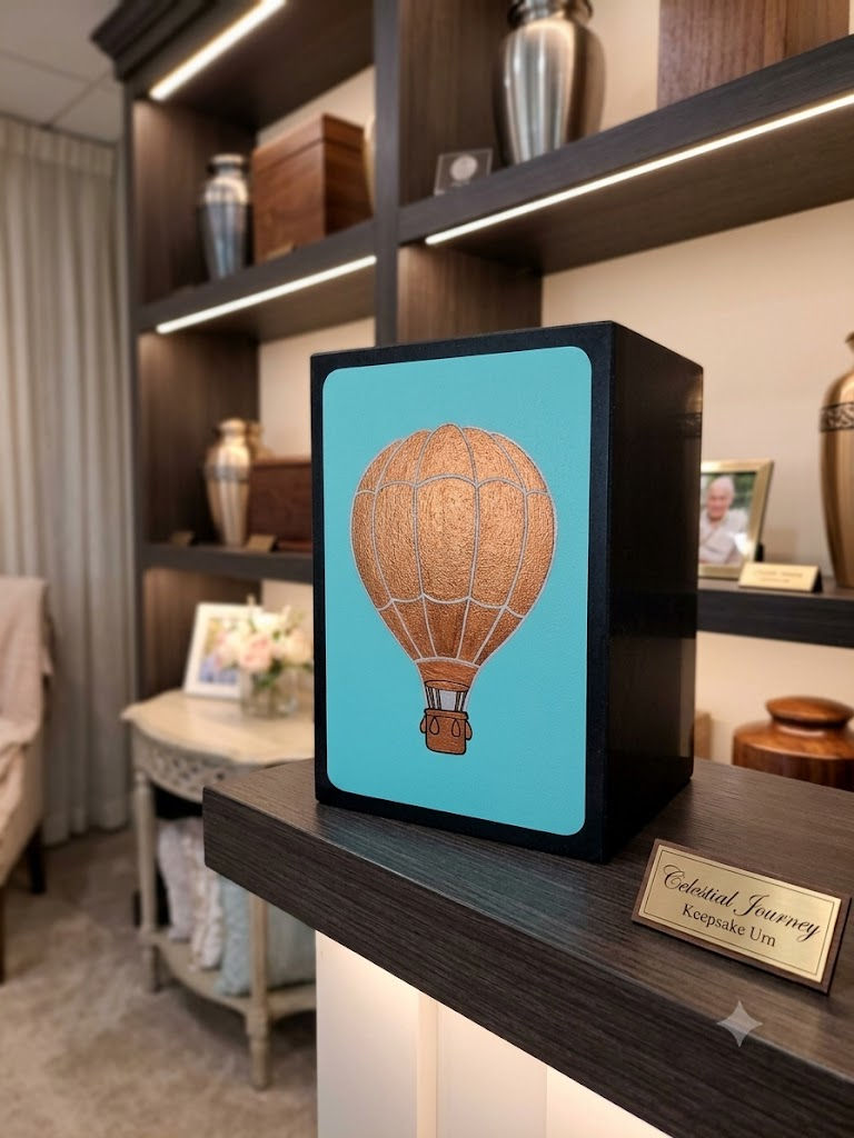 Thumbnail: Hot Air Balloon Memorial Urn – A Symbol of Peace, Hope, and Everlasting Memories