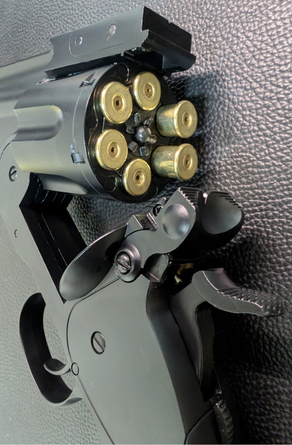 WG 1877 Major 3 CO2 Revolver elegant break-open action