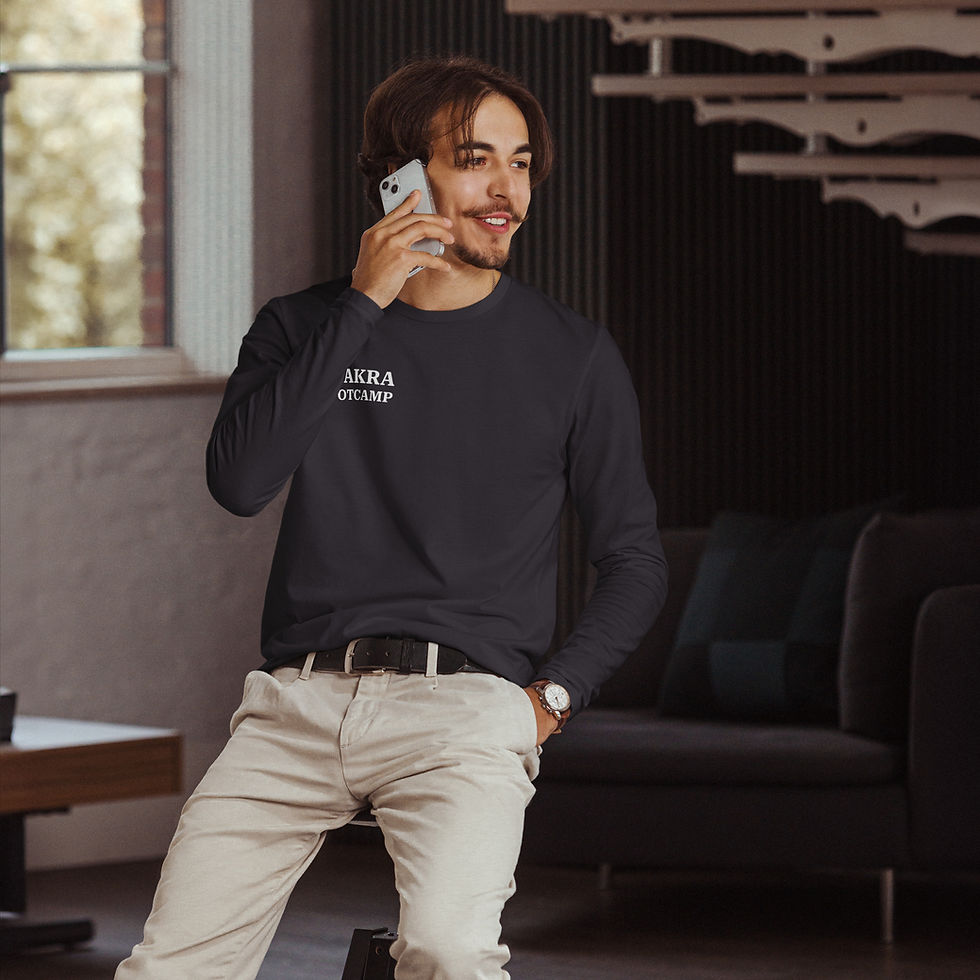 Thumbnail: Long Sleeve Fitted Crew