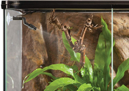 Regenanlage beim sprühen