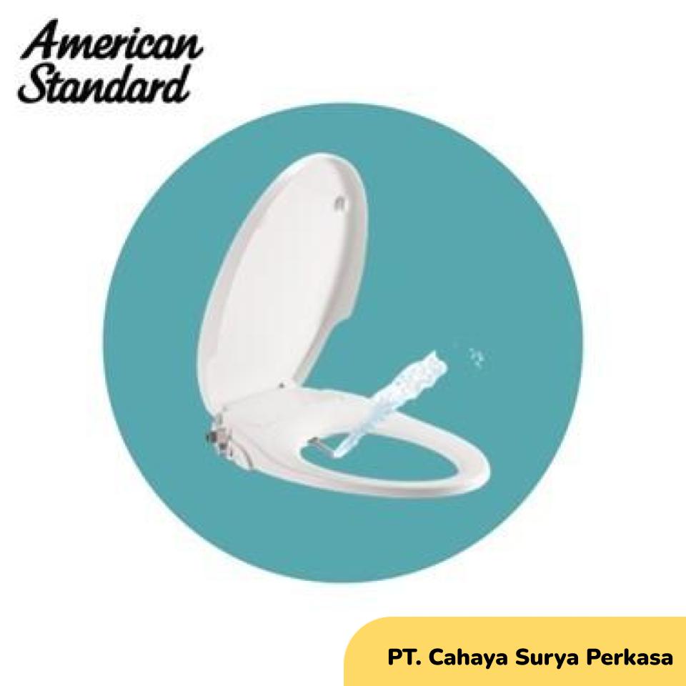 American Standard One Piece Flexio CCST Set White Toilet – Dual Flush + Tutup Closet Smart Washer Manual Bide