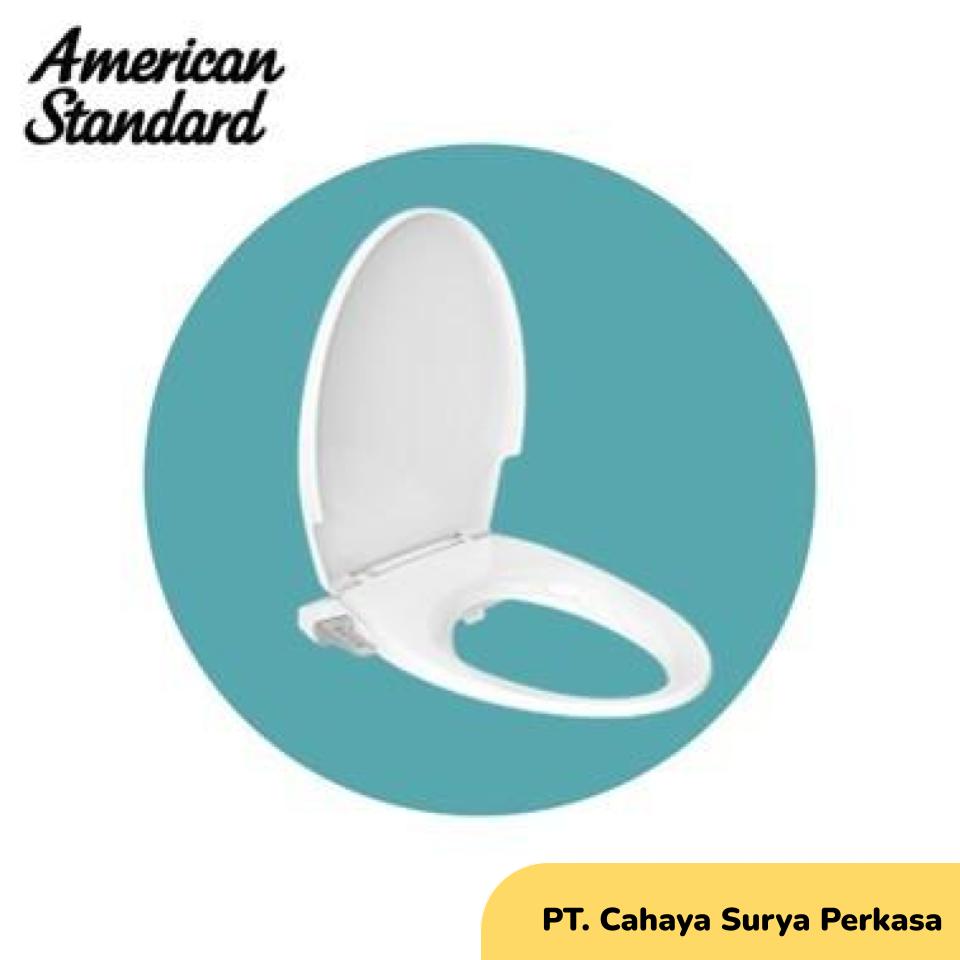American Standard Toilet Duduk OD1 / B1A CCST Set White – Dual Flush + Tutup Closet Slow Closing B1060