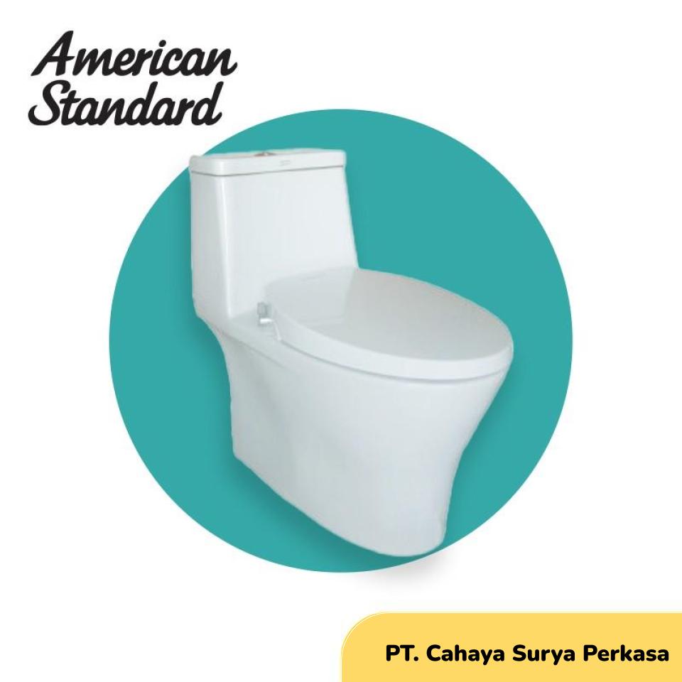 American Standard One Piece Flexio CCST Set White Toilet – Dual Flush + Tutup Closet Smart Washer Manual Bide