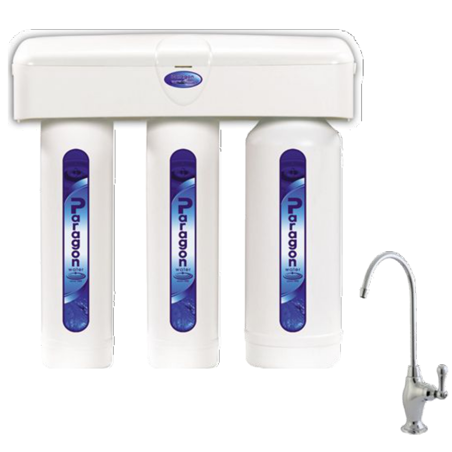 3-Stage Twist-Locks Paragon Water Filtration System