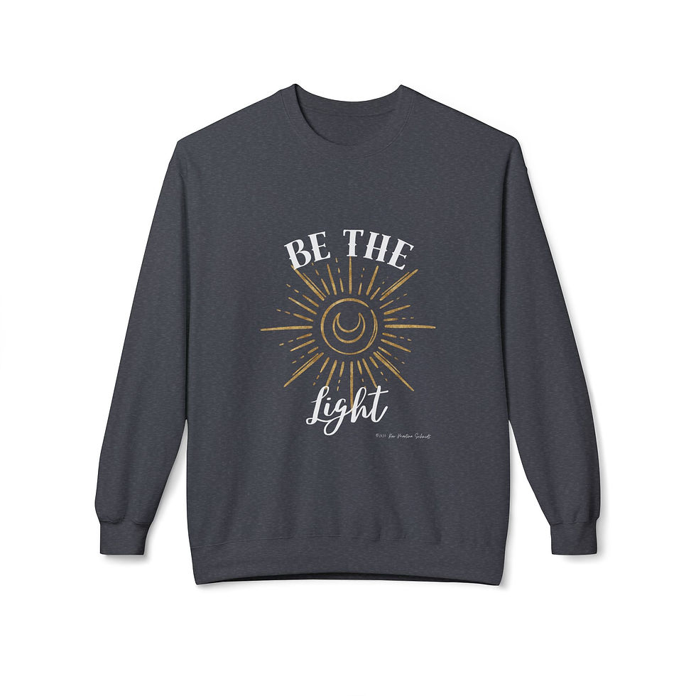 Thumbnail: Be the Light- Medium weight Crew Neck Sweatshirt