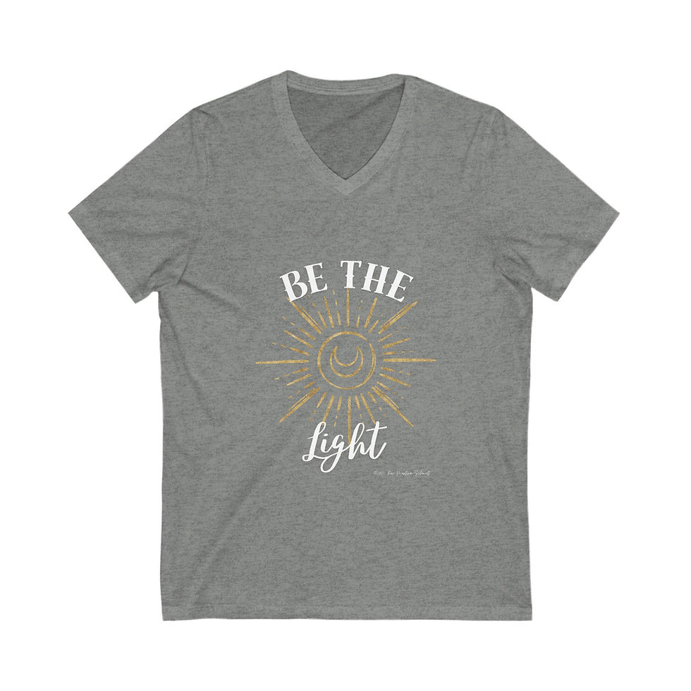 Thumbnail: Be the Light V-neck Tshirt