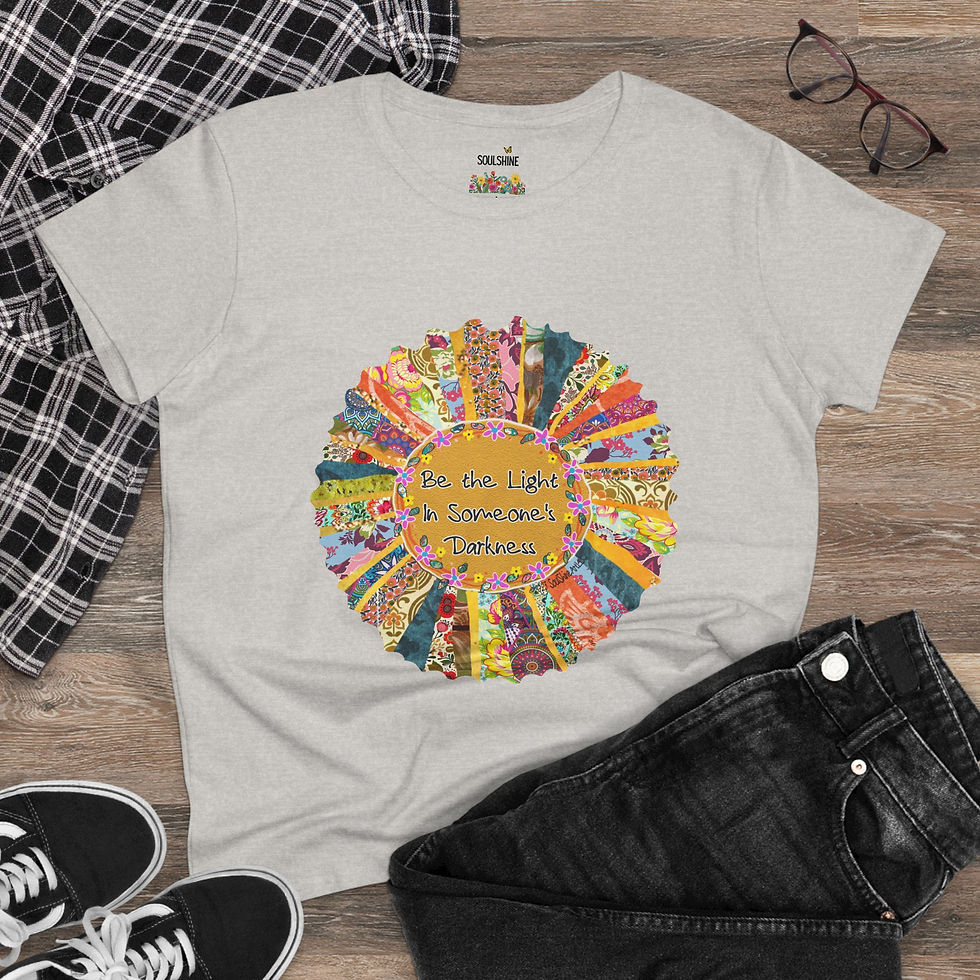 Thumbnail: Be the Light Tshirt- A Vibrant Sunshine Original Design
