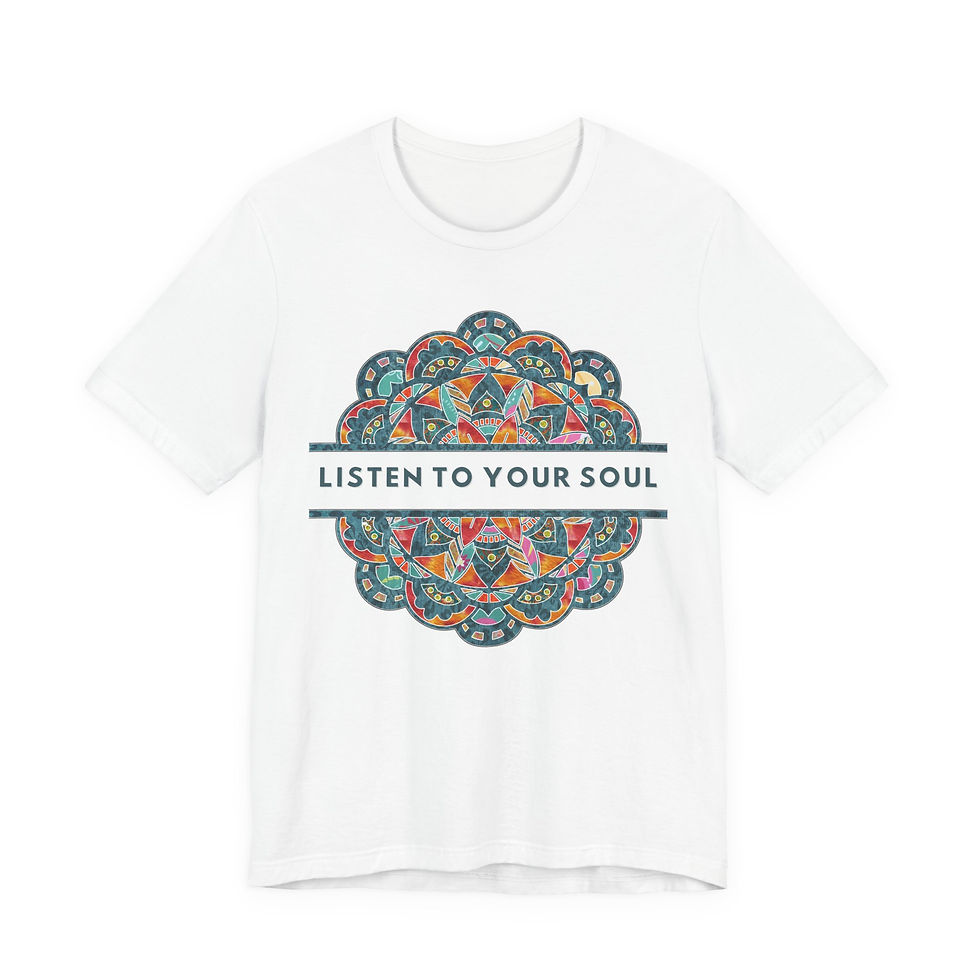 Thumbnail: Listen to Your Soul Jersey Short Sleeve Tee