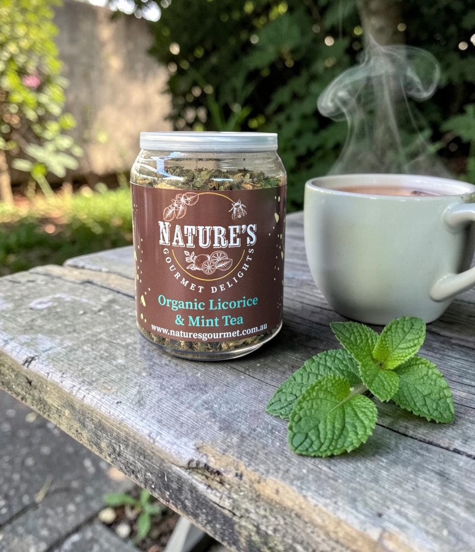 Organic Tea, Mint Tea, Licorice Tea, Licorice Mint Tea