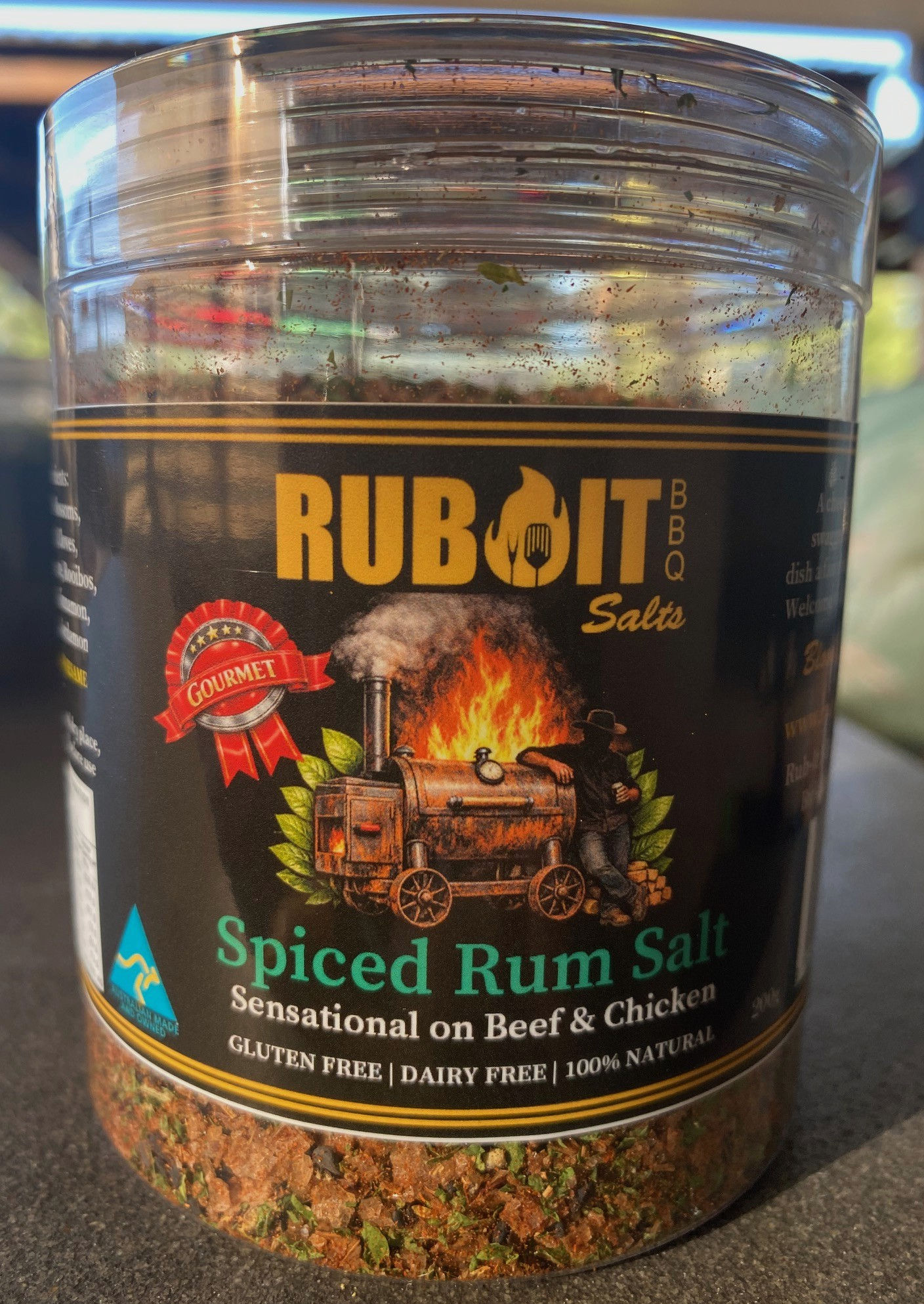 Spiced Rum Gourmet Salt 200g
