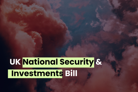 UK National Security & Investment Bill 2020: Implications for businesses and investors