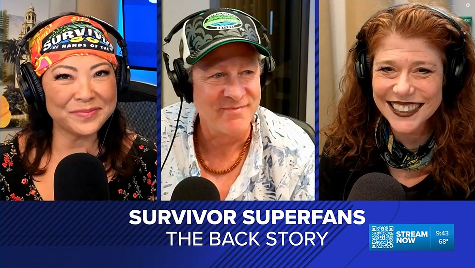 CBS Backstory podcast image of the Survivor superfan episode