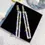Thumbnail: Long Geometric Drop Earrings